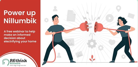 This is a cartoon of two people holding power cords 