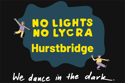 No Lights No Lycra Hurstbridge - We dance in the dark